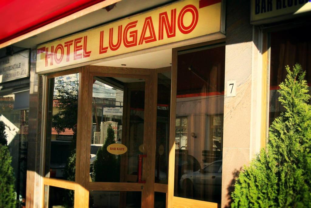 Lugano Hotel Tirana Exterior foto