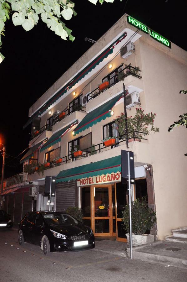 Lugano Hotel Tirana Exterior foto