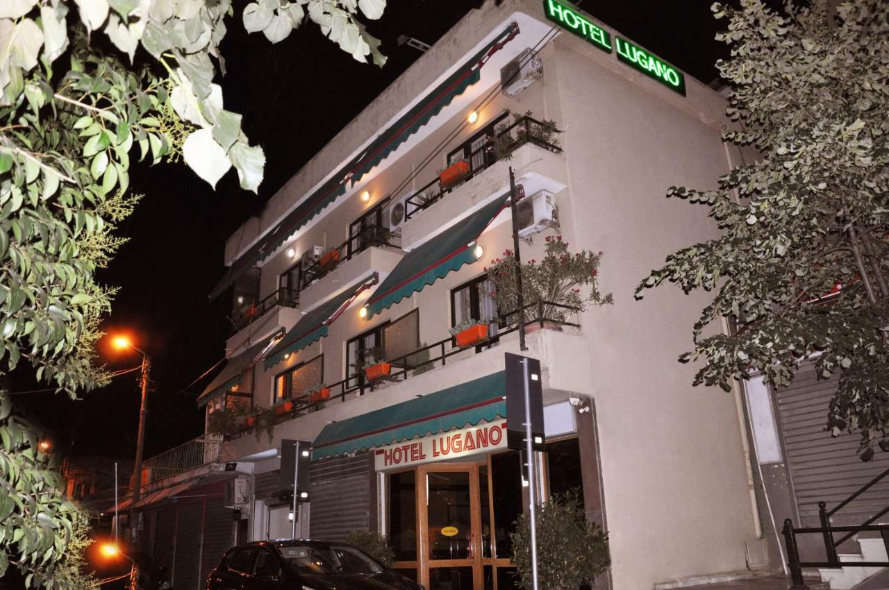 Lugano Hotel Tirana Exterior foto